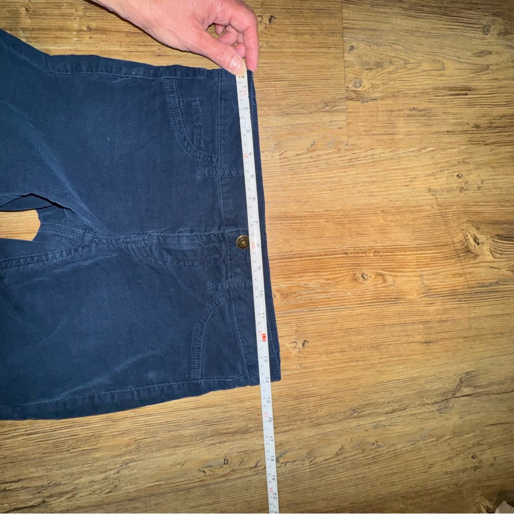 Mossimo Supply Co. Dark Blue Mid-Rise Skinny Jeans